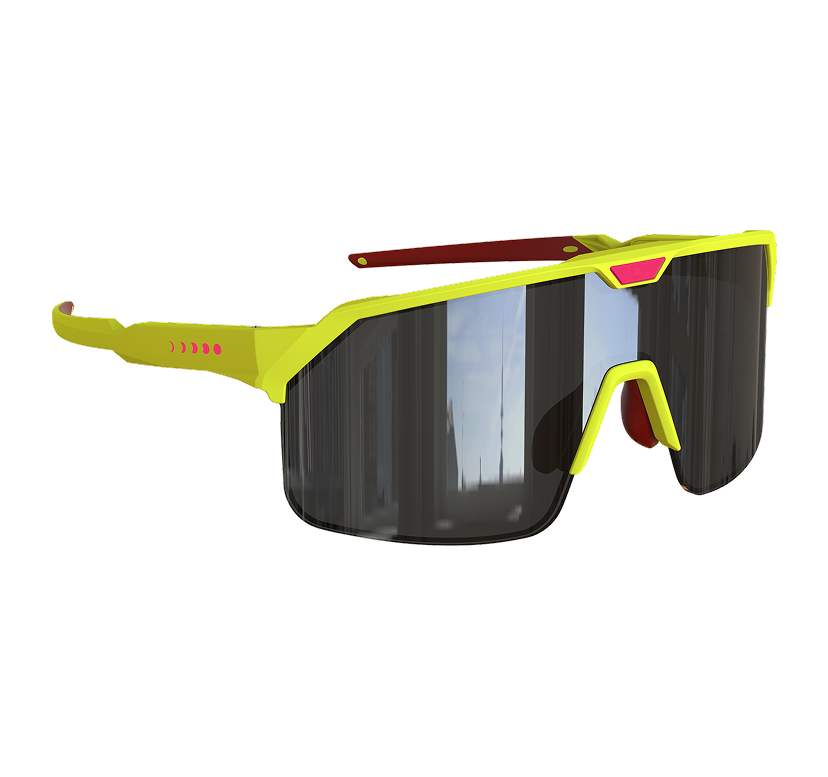 Shield Slider HVL Neon Pink Neon Yellow - The Domo — image 1